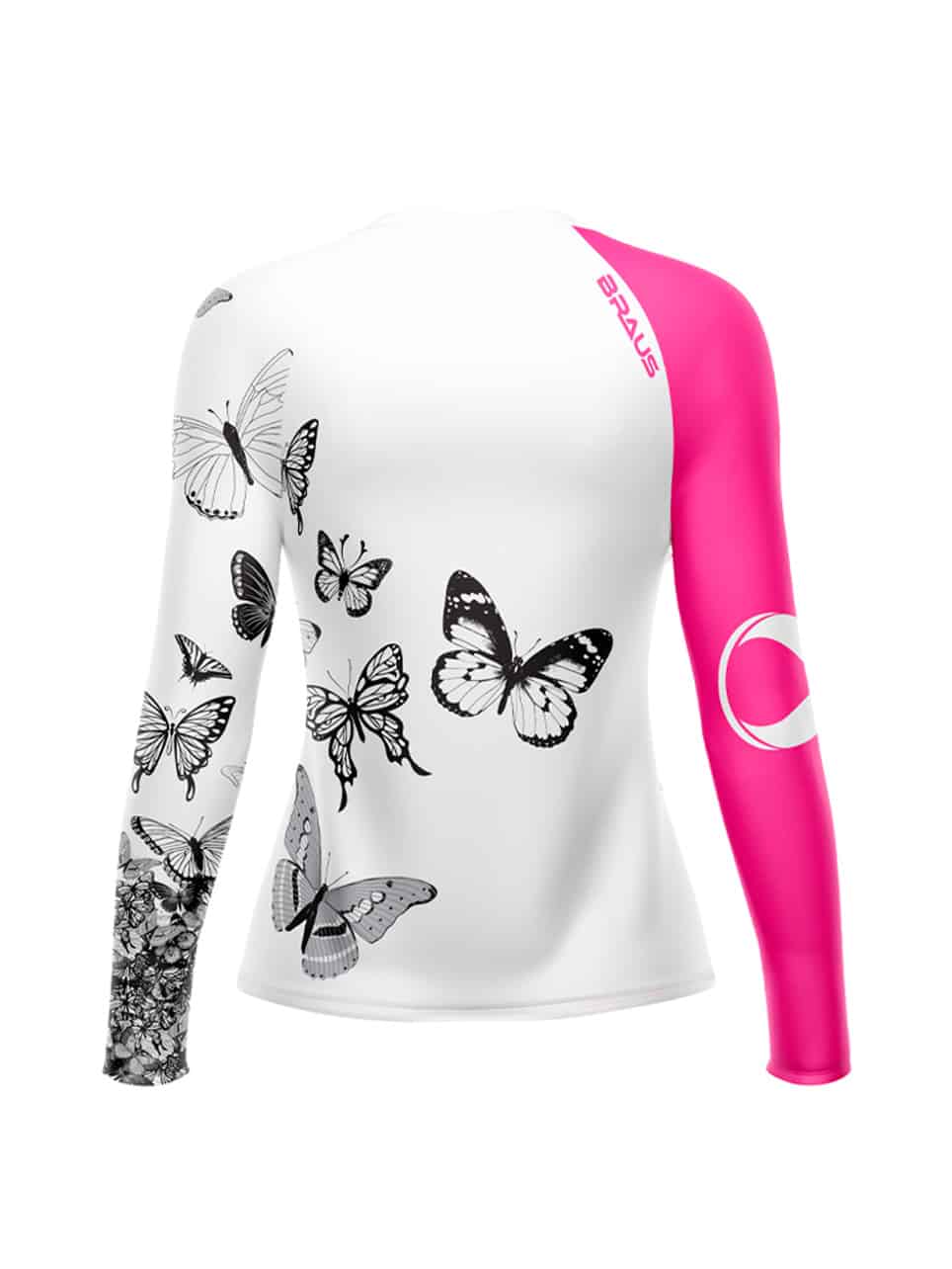 Butterfly Women's No Gi Rash Guard Long Sleeve