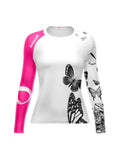 Butterfly Women's No Gi Rash Guard Long Sleeve