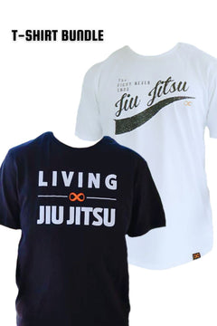 Tee bundle: Living & TFNE Jiu Jitsu T-shirts